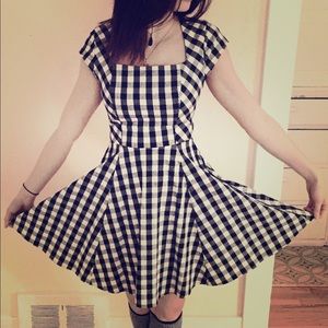 SALE❤️Checkered Dress
